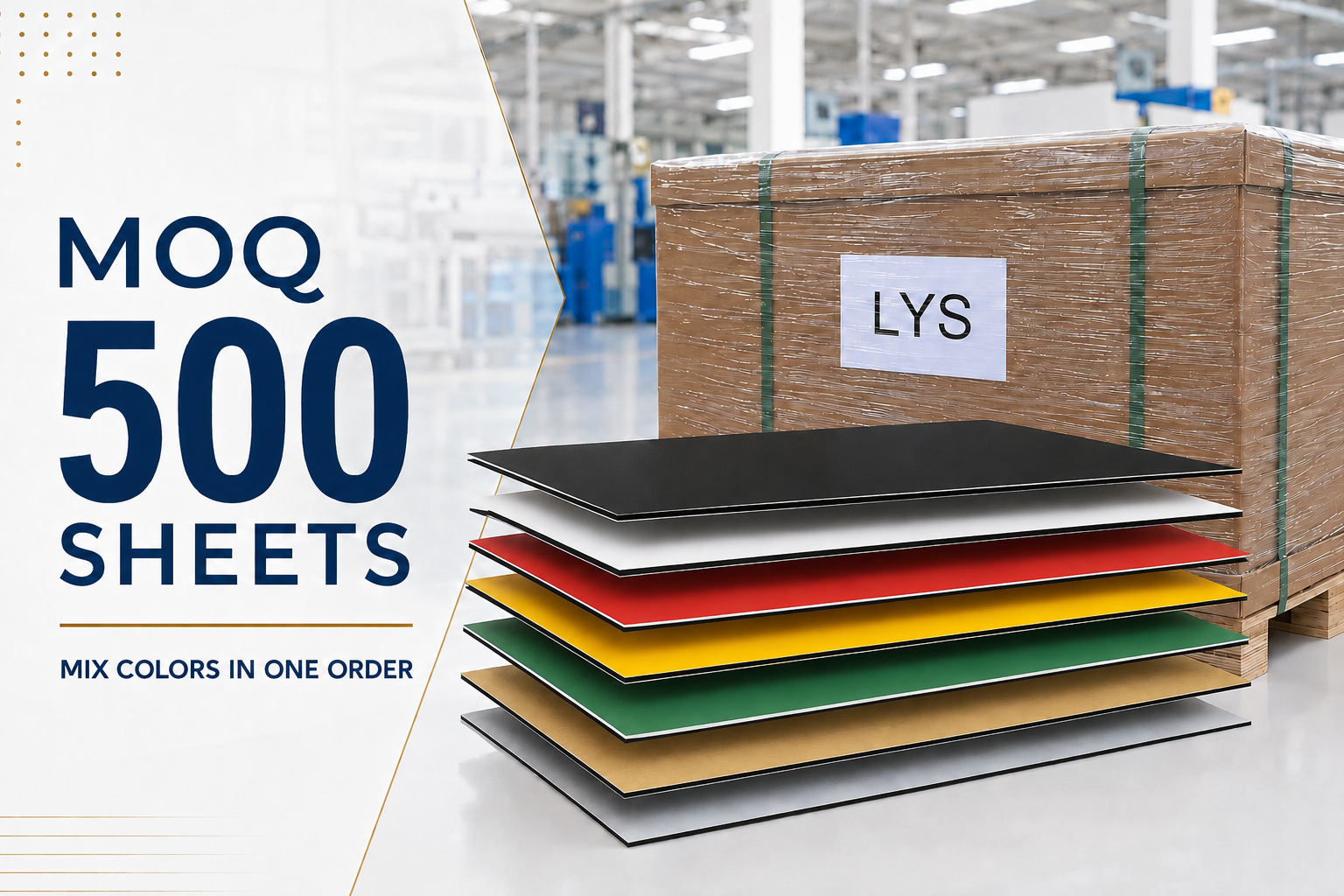 What Is the MOQ for LYSHIRE Engraving Plastic Sheets?