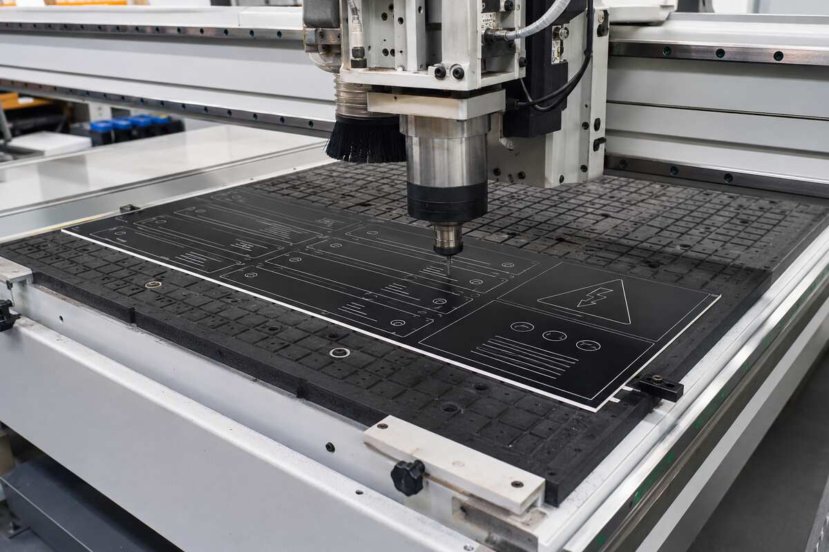 Cách chọn tấm khắc ABS cho công việc CNC và quay