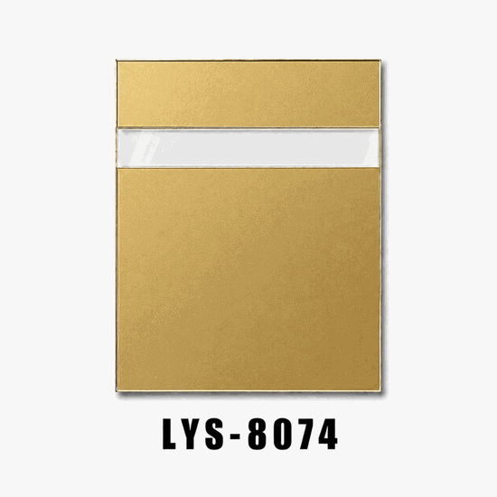 Thẻ acrylic phủ vàng phía sau để trưng bày đồ trang sức