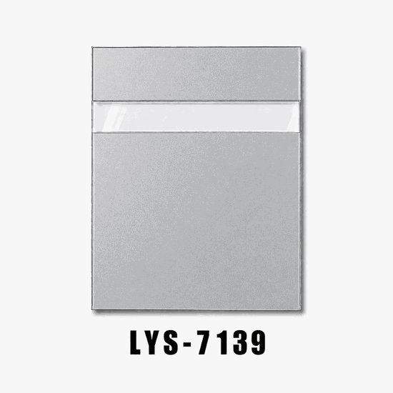 Acrylic có thể khắc ngược màu bạc cho bảng hiệu trên bàn